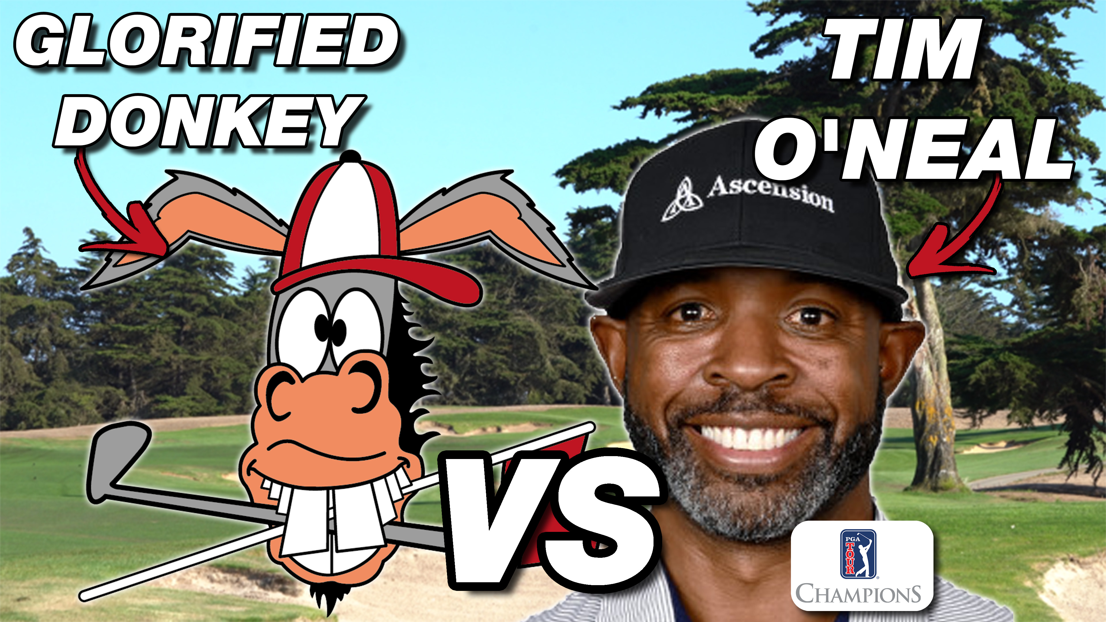 GLORIFIED DONKEY CHALLENGES TOUR PRO TIM O'NEAL! Image